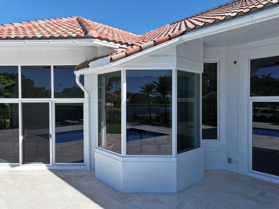 Impact bay windows installed by Guardian