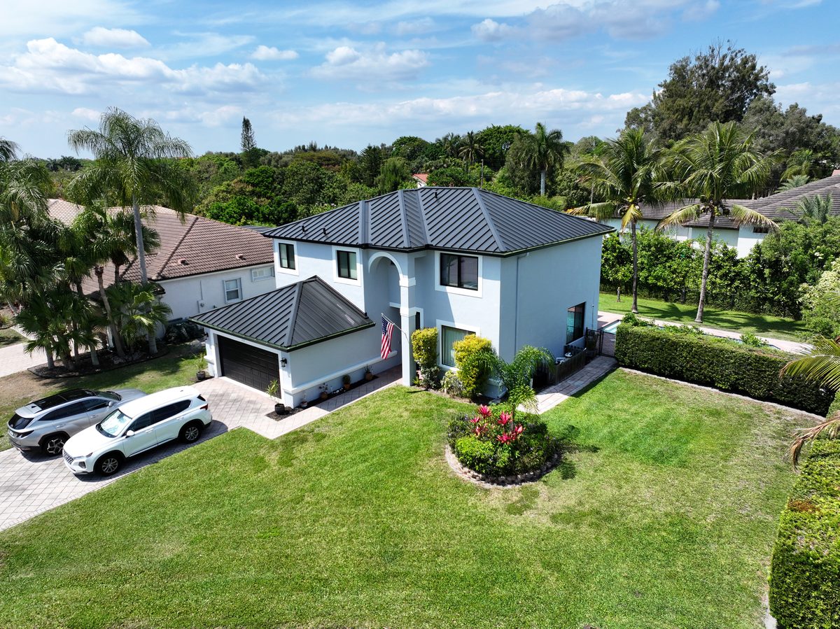 Metal roofing installed by Guardian